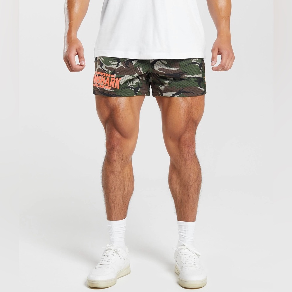 gymshark mesh shorts